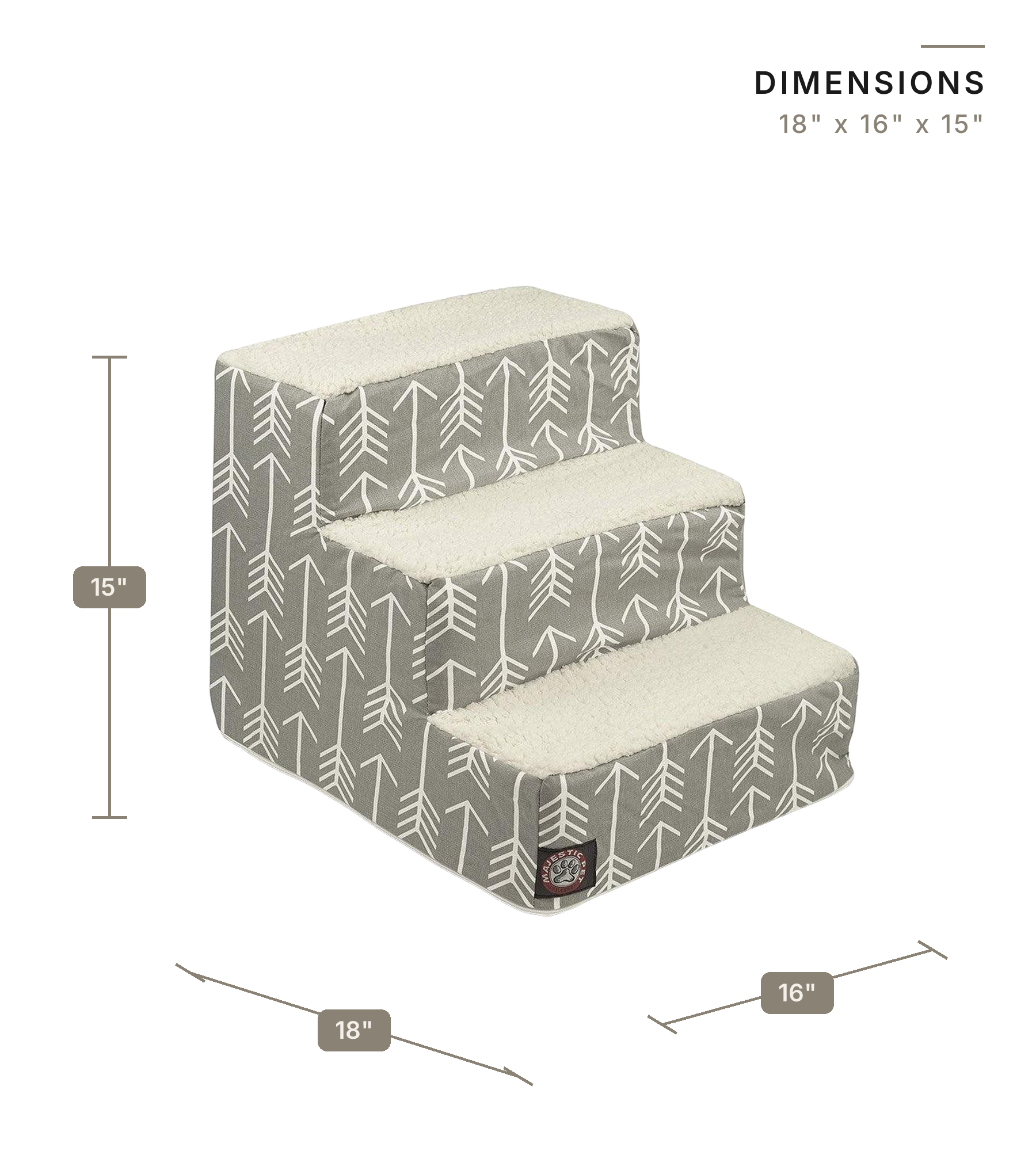 Pet Stairs – Grey